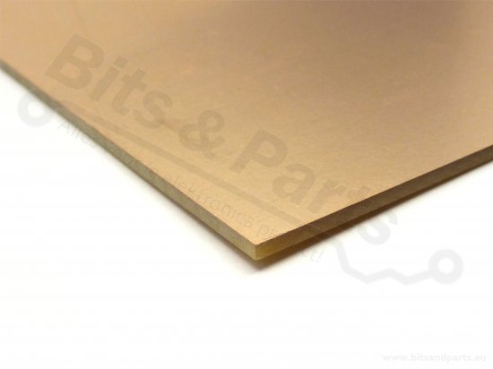 Printed circuit board for making your own prints, single-sided, 150x150mm